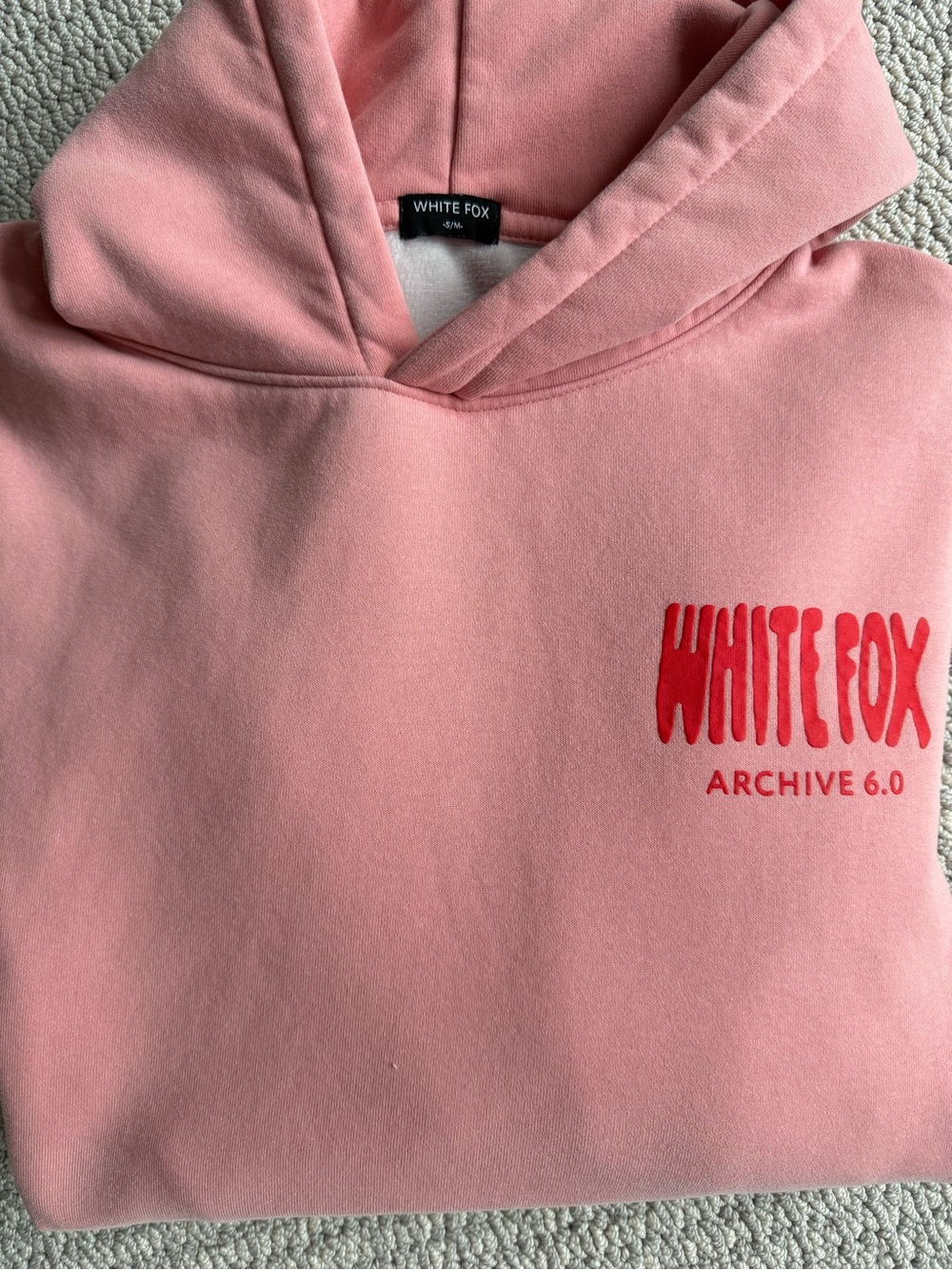White Fox Pink Archive 6.0 Hoodie